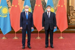 
                    Президент Казахстана провел переговоры с Председателем КНР
                