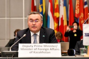 
                    Глава МИД Казахстана выступил в ОБСЕ
                