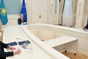 
                    Касым-Жомарт Токаев провел переговоры с Шарлем Мишелем
                