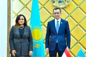 
                    Спикер Сената встретился с Послом Египта в Казахстане
                