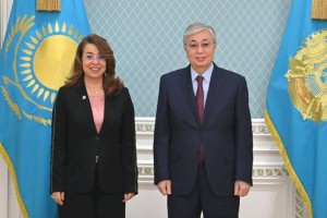 Президент РК принял генерального директора отделения ООН в Вене Гаду Вали
