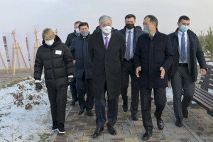 
                    Глава государства посетил парк «Сосновый бор» в Алматы
                
