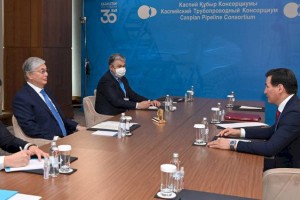 Президент Казахстана обсудил сотрудничество с главой Калмыкии
