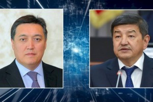 Аскар Мамин поздравил Акылбека Жапарова с назначением на пост главы Правительства КР