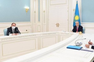 Касым-Жомарт Токаев принял участие в заседании Совета глав государств СНГ