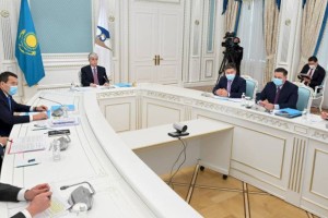Касым-Жомарт Токаев принял участие в заседании ВЕЭС