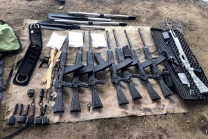 
                    Восемь единиц «Сайги» изъято полицией у жителя Алматы
                