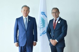 
                    Нурлан Нигматулин провел ряд встреч на Всемирном парламентском форуме в Вене
                