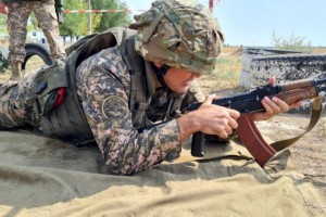
                    В Алматы проходят воинские сборы с военнообязанными
                