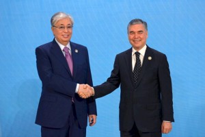 
                    Президенты Казахстана и Туркменистана обсудили региональные проблемы
                