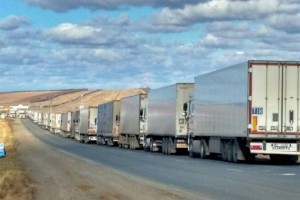 Количество застрявшего на погранпереходах Казахстана транспорта увеличилось