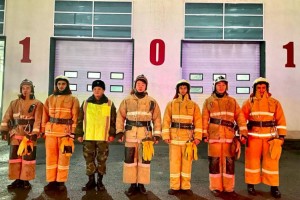 
                    Пожарные Алматы вынесли мужчину из задымленной квартиры
                
