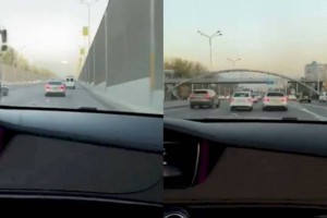 Более 20 протоколов составлено на двух молодых лихачей, снятых на видео в Алматы