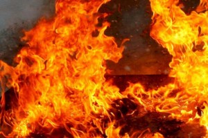 В считаные минуты потушен пожар в частном секторе Алматы