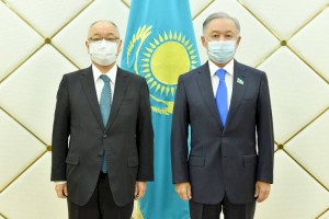 
                    Нурлан Нигматулин принял главу японской дипмиссии Тацухико Касаи
                