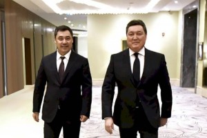 
                    Аскар Мамин провел переговоры с Президентом Кыргызстана
                