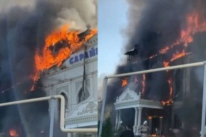 
                    Ресторан «МузТау» в Алматы практически сгорел дотла
                