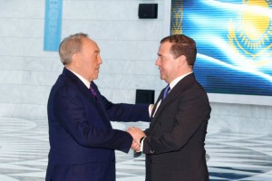 Состоялся телефонный разговор Нурсултана Назарбаева и Дмитрия Медведева