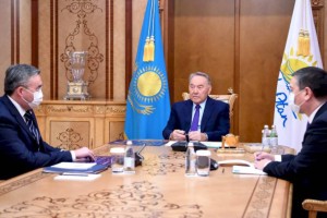 
                    Нурсултан Назарбаев принял министра иностранных дел Мухтара Тлеуберди
                