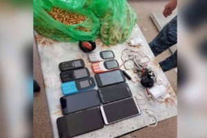 10 телефонов пытался пронести мужчина в колонию Капшагая