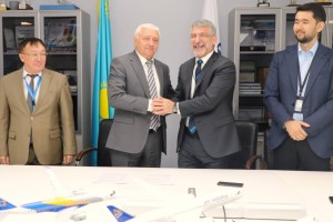 Авиакомпания Air Astana и «Казаэронавигация» подписали договор о сотрудничестве