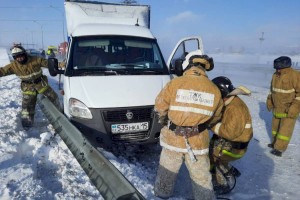 Из снежных заносов по республике спасены 72 человека
