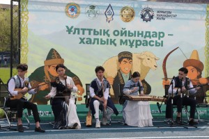 В Алматы состоялся первый турнир по национальным и традиционным видам спорта среди студентов колледжей