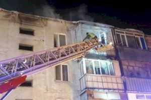 
                    При пожаре в многоквартирном доме в Талдыкоргане погиб мужчина
                
