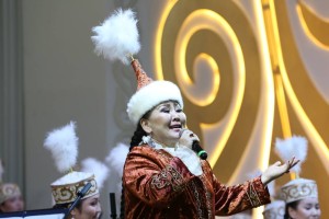 Меруеш Башайкызы выступила в Алматы