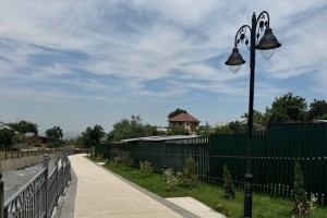 В Алматы благоустроили набережную реки Каргалы