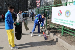 
                    «Алматы – наш общий дом»: деятели культуры внесли свой вклад в чистоту города
                