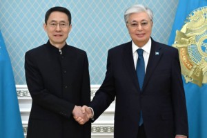 
                    Президент принял вновь назначенного посла КНР в Казахстане Хань Чуньлиня
                
