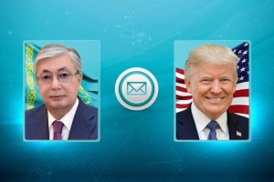 
                    Токаев направил телеграмму поздравления Дональду Трампу 
                