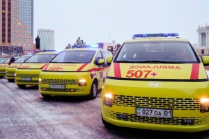 
                    Почти на 50 машин пополнили автопарк скорой помощи Астаны
                