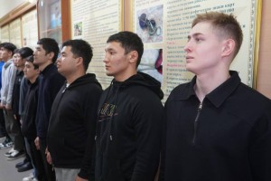 
                    Мастера спорта в Алматы отправились на воинскую службу
                