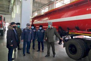 Работу пожарных частей проверили в Алматы