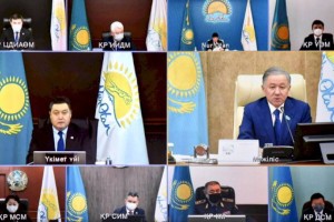 Аскар Мамин представил Дорожную карту по реализации предвыборной программы партии Nur Otan