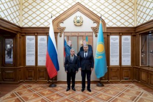 
                    Ильхом Нематов посетил посольство Казахстана в Москве
                