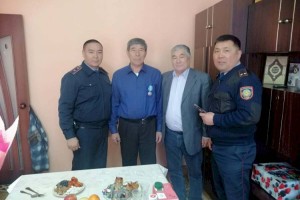 
                    Ветерану полиции вручили медаль «Асыл ардагер»
                