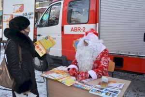 Акция «Безопасный Новый год» прошла в Талдыкоргане