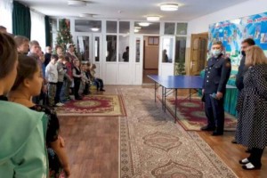 Полицейские посетили детский дом в Алматинской области