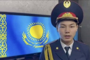 Кадеты Алматинской области поздравили казахстанцев с Днем Независимости