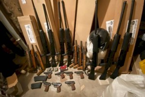 Арсенал оружия и боеприпасов изъяли в Алматы