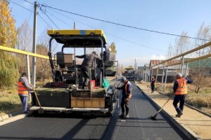 Более 40 километров новых дорог построено на окраинах Алматы