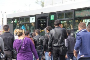 
                    Дефицит общественного транспорта наблюдается в Алматы - Сагинтаев
                