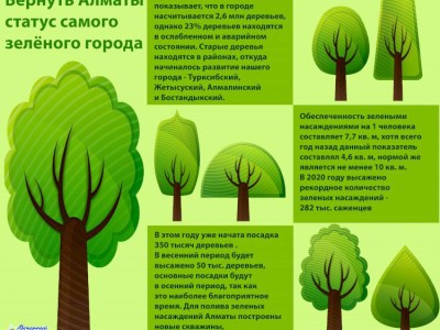 
                    Вернуть Алматы статус самого зелёного города
                