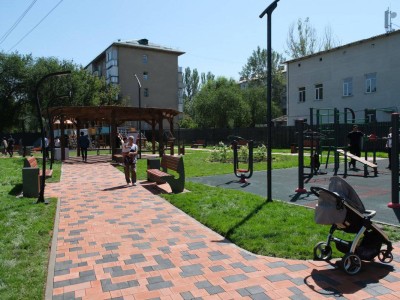 
                    В мкр. Акжар в Алматы открыли новое общественное пространство
                