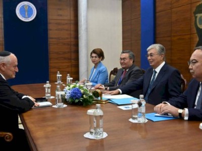 
                    Президент РК принял руководителя крупнейшей американской еврейской организации
                