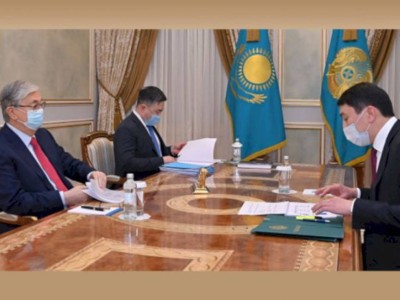 
                    Касым-Жомарт Токаев принял министра энергетики Магзума Мирзагалиева
                