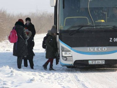 
                    В Астане из-за непогоды несколько пригородных автобусов не вышли на маршруты
                